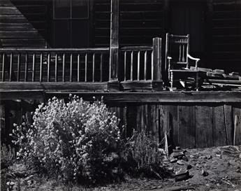 GEORGE A. TICE (1938- ) Rocking Chair, Bodie, California * Houses, Ryle Avenue, Paterson, N.J. * Backyard, Jackson Street, Paterson, N